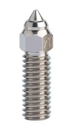 0.4mm Creality K1/ K1 Max Uyumlu Çelik Nozzle - Robolink
