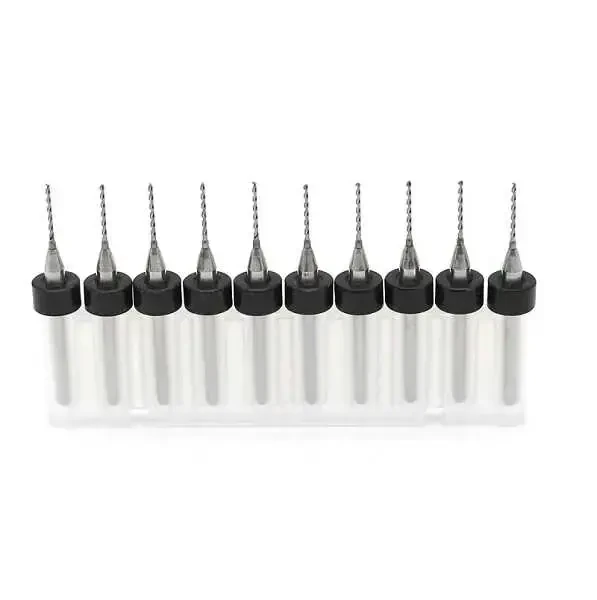 0.4mm PCB Mini CNC - Matkap Ucu Seti - 10 Adet - Robolink