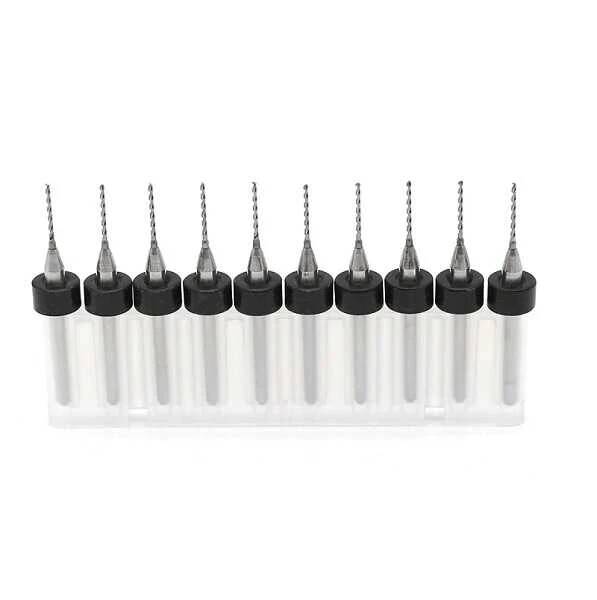 0.5mm PCB Mini CNC - Matkap Ucu Seti - 10 Adet - 1