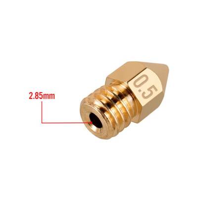 0.5mm Pirinç Nozzle MK8 - 2.85mm Filament Uyumlu - 2 data-big=