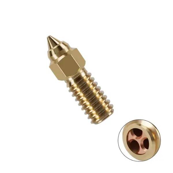 0.6mm ELEGOO Neptune 4/4 Pro CHT Pirinç Nozzle - 1