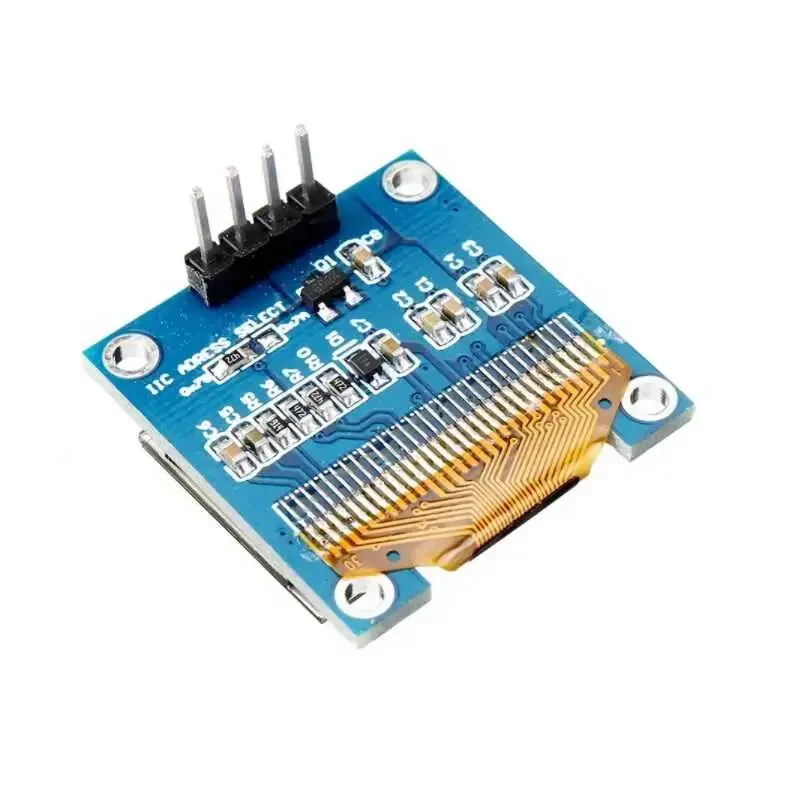 0.96 inch I2C OLED Ekran 128x64-Mavi/Siyah - 4