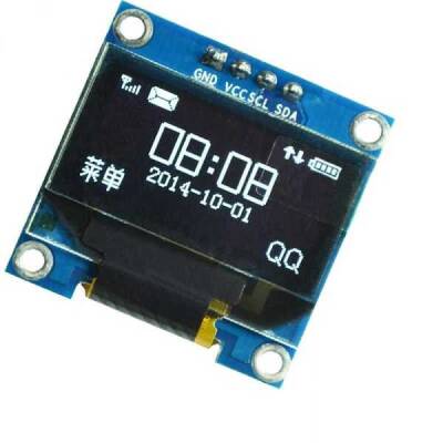 0.96 inch I2C OLED Ekran 128x64-Beyaz-White - 1 data-big=
