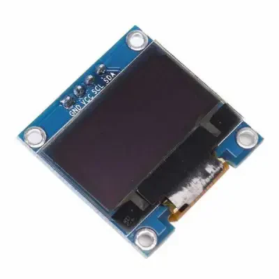 0.96 inch I2C OLED Ekran 128x64-Beyaz-White - Robolink (1)