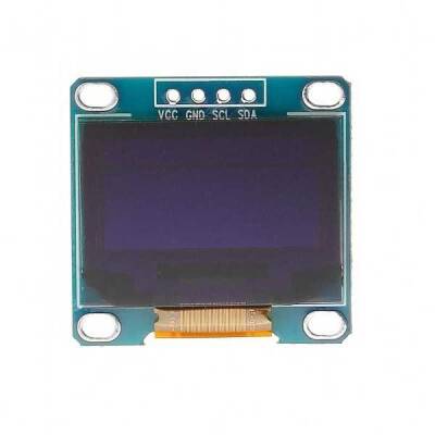 0.96 inch I2C OLED Ekran 128x64-Mavi/Sarı - 3 data-big=