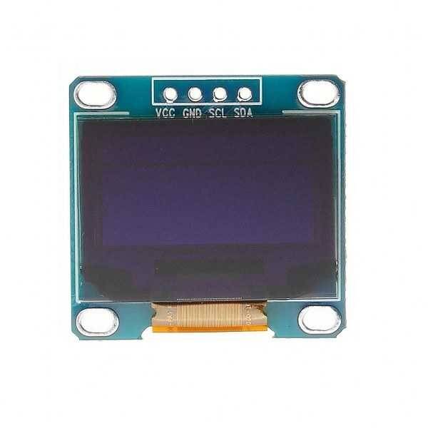 0.96 inch I2C OLED Ekran 128x64-Mavi/Sarı - 3