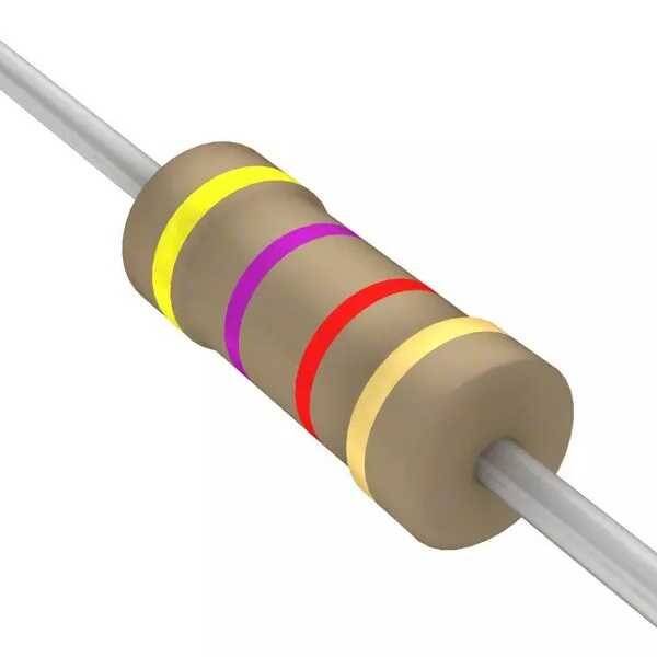 1/4W 4K7 Direnç Paketi - 10 Adet - 2