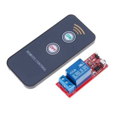 1 Kanal IR Kumandalı Röle Kartı-5V - Robolink (1)