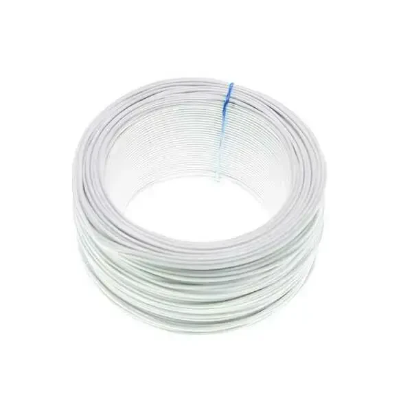 100 Metre Tek Damarlı Montaj Kablosu 24 AWG - Beyaz - Robolink