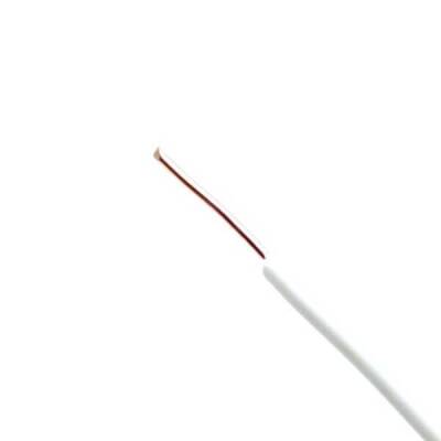 100 Metre Tek Damarlı Montaj Kablosu 24 AWG - Beyaz - Robolink (1)