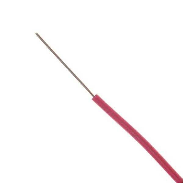 100 Metre Tek Damarlı Montaj Kablosu 24 AWG - Kırmızı - 2