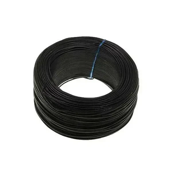 100 Metre Tek Damarlı Montaj Kablosu 24 AWG - Siyah - 3