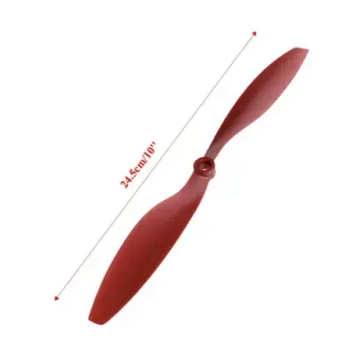 1045 Plastik Drone CW/CCW Pervane Seti-Kırmızı - 2 data-big=