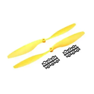 1045 Plastik Drone CW/CCW Pervane Seti - Sarı - 1 data-big=