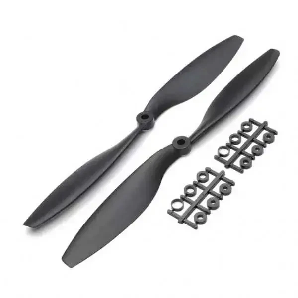 1045 Plastik Drone CW/CCW Pervane Seti-Siyah - 1