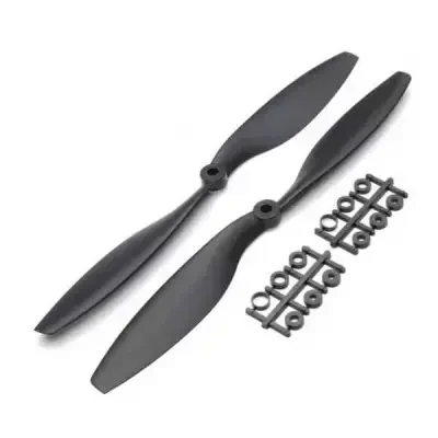 1045 Plastik Drone CW/CCW Pervane Seti-Siyah - Robolink