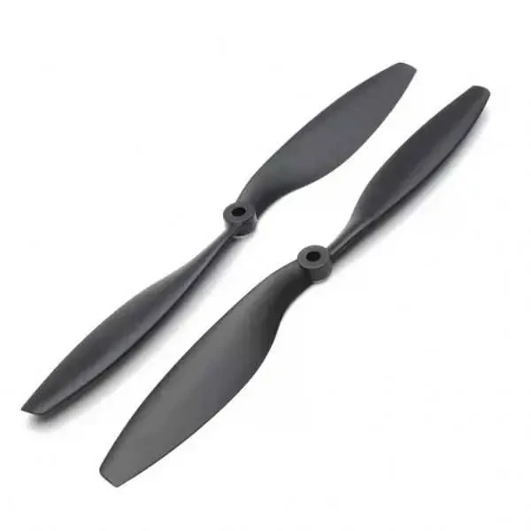 1045 Plastik Drone CW/CCW Pervane Seti-Siyah - 3