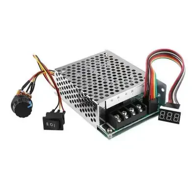 10V-55V 40A PWM Fırçalı DC Motor Sürücü (CW CCW Ters Haraket Anahtarlı ve LED Ekranlı) - 1 data-big=