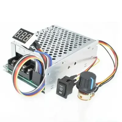 10V-55V 40A PWM Fırçalı DC Motor Sürücü (CW CCW Ters Haraket Anahtarlı ve LED Ekranlı) - 2 data-big=