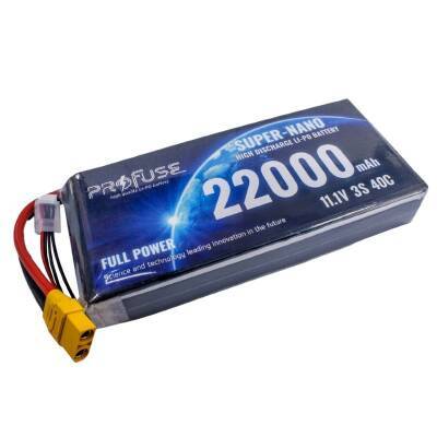 11,1V 3S 22000mAh 40C Lipo Batarya - 1 data-big=