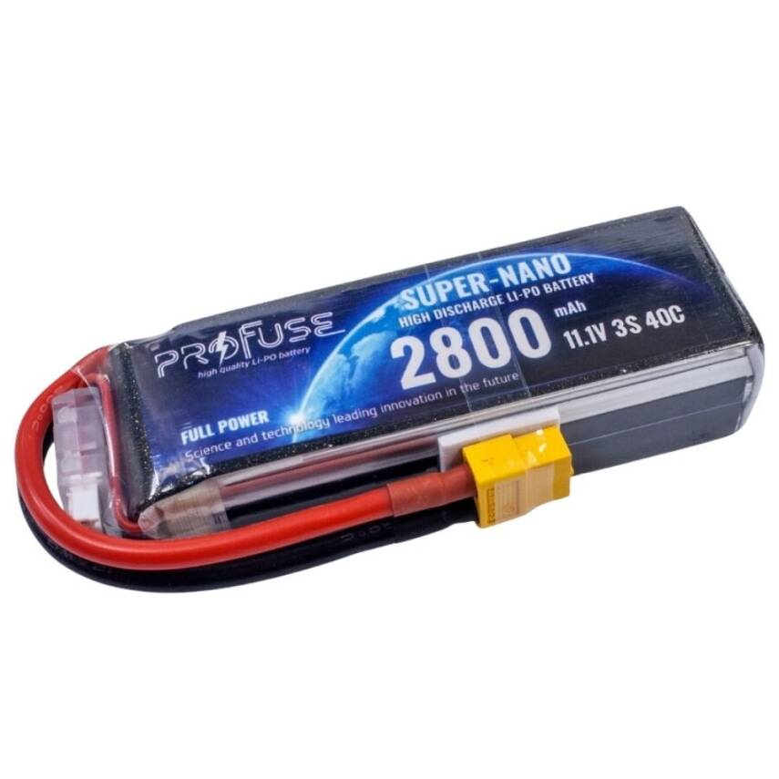 11.1V 3S 2800mAh 40C Lipo Batarya - 1