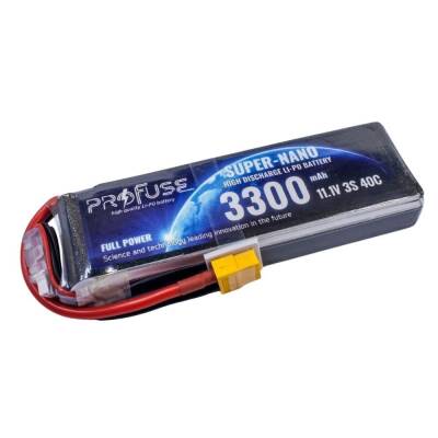 11.1V 3S 3300mAh 40C Lipo Batarya - Profuse