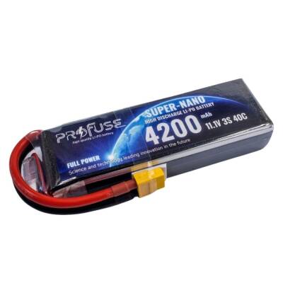 11.1V 3S 4200mAh 40C Lipo Batarya - Profuse