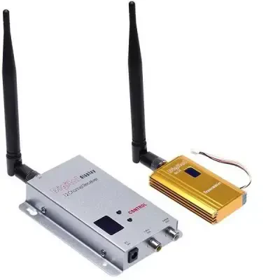 1.2 Ghz 1500 mW 8 Kanal FPV Kablosuz Görüntü Aktarıcı Set - Robolink (1)