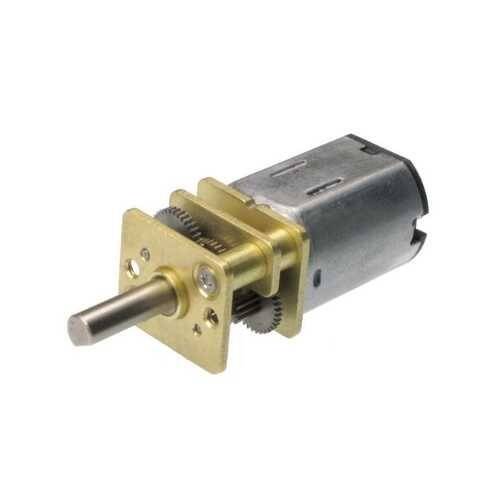 12v 1000rpm Metal Dişli Kutulu Dc Motor - 3