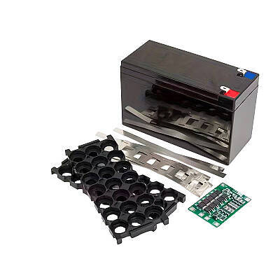 12V 21'li Akü Kutusu Seti - 18650 Li-ion 3S 7P - 1 data-big=