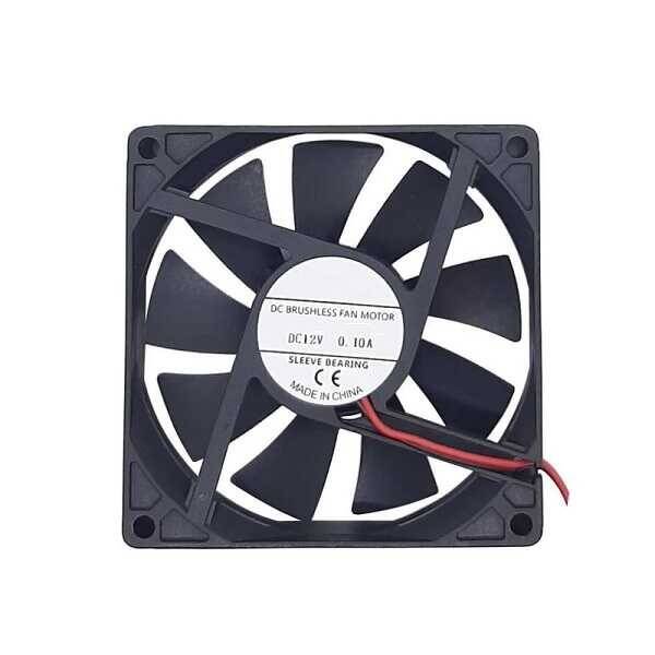 12V DC 2 Kablo FAN 80x80x25mm - 1