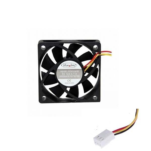 12V DC 3 KABLO FAN 60x60x15mm - 1