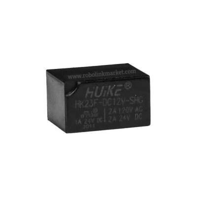 12V Küçük Tek Kontak Röle - HK23F-DC12V - Huike