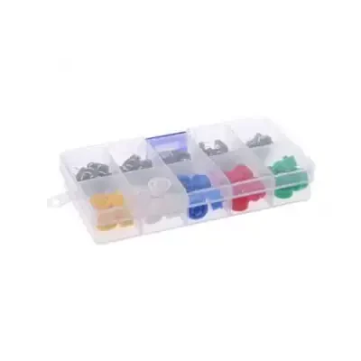 12x12x7.3mm Push Buton ve Kapak Seti - 1 data-big=
