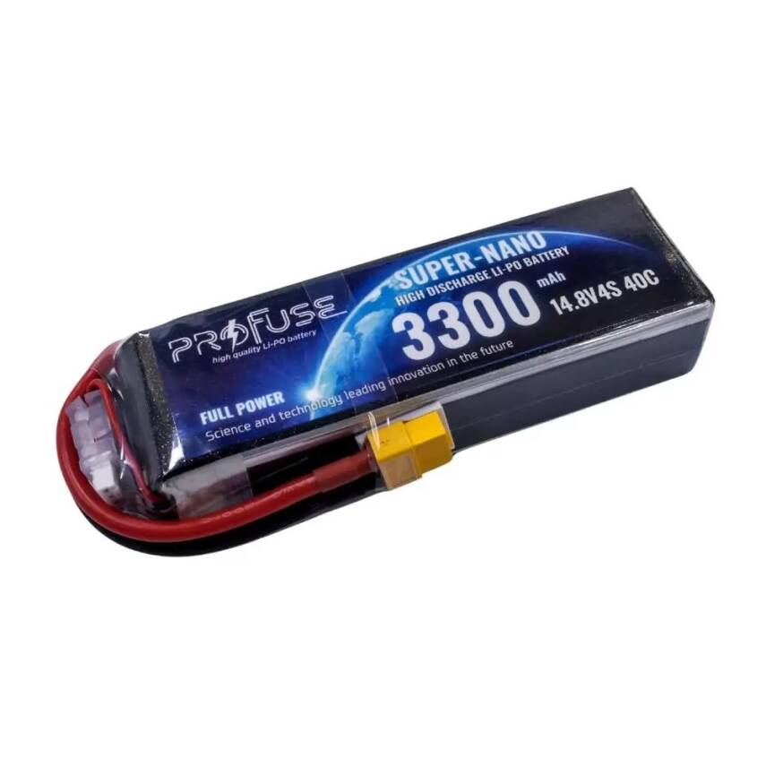 14.8V 4S 3300mAh 40C Lipo Batarya - 1