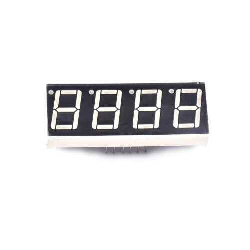 14mm 4'lü Ortak Anot 7 Segment Display/Kırmızı - 0.56inç - 4