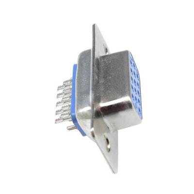 15 Pin Dişi D-Sub Konnektör 3 Sıra - Lehim Tip - Robolink (1)