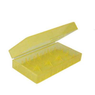 18650 Pil Saklama Kutusu - Sarı - Robolink