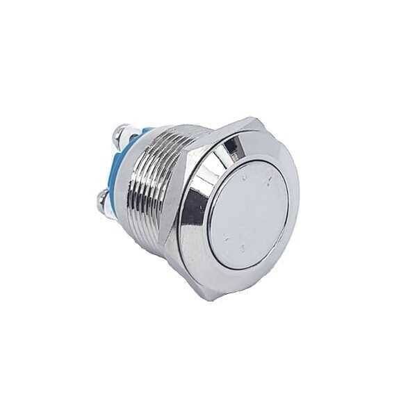 19mm Metal Buton Düz - PBS28B-2 - 1