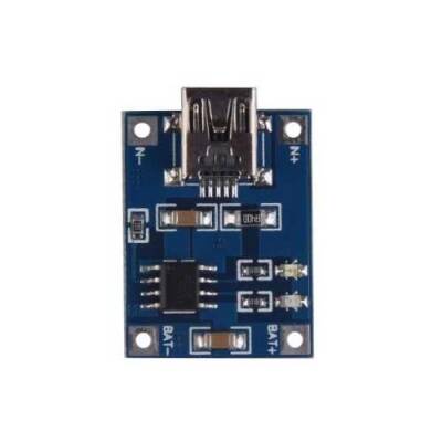 TP4056 1A Lityum Batarya Şarj Modülü - MiniUSB - Robolink (1)