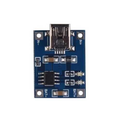 TP4056 1A Lityum Batarya Şarj Modülü - MiniUSB - 2