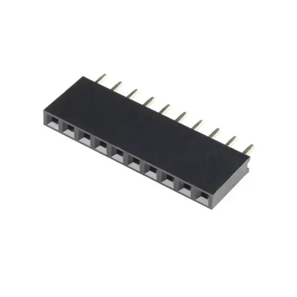 1x10 Pin Dişi Header - Siyah - 1