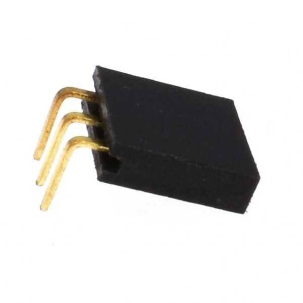 1x3 90 Derece Dişi Pin Header - 1
