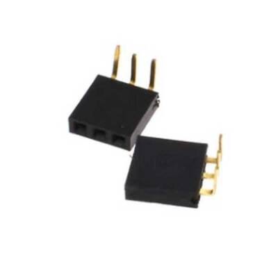 1x3 90 Derece Dişi Pin Header - Robolink (1)
