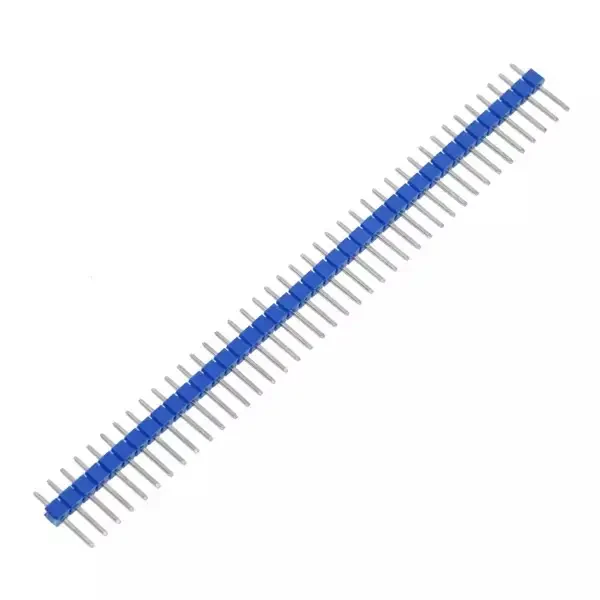 1x40 180 Derece Erkek Pin Header - Mavi - 2