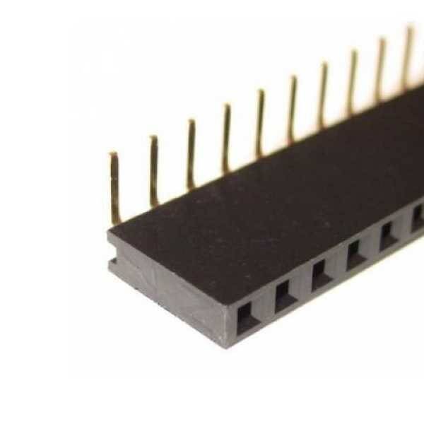 1X40 90 Derece Dişi Pin Header - 2