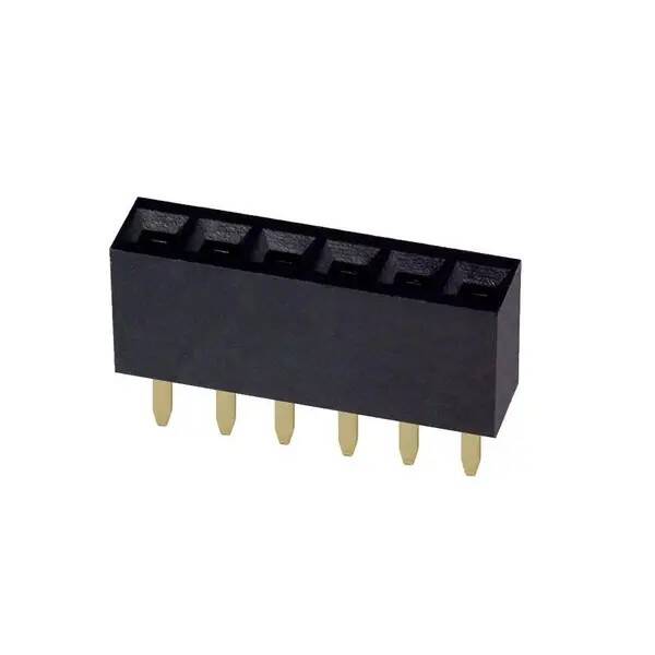1x6 Pin Dişi Header - Siyah - 1