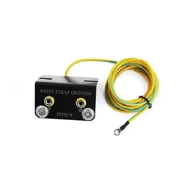 2 Banana 2 Kopça Soket Girişli Masa Altı Metal Topraklama Terminali - Robolink