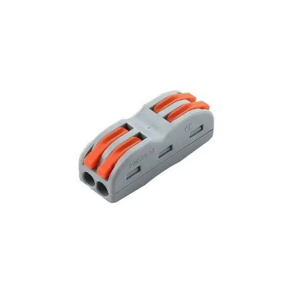 2 Giriş 2 Çıkış Vidasız Klemens - 12-28AWG - 1