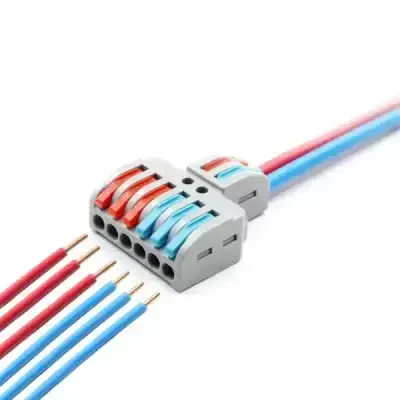 2 Giriş 6 Çıkış Vidasız Klemens - 12-28AWG - 1 data-big=